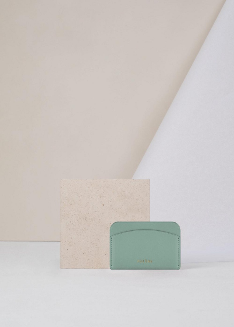 Portofel Polène Card Holder Verde Menta | 9287ERWOS